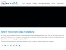 Tablet Screenshot of foto-wachendoerfer.de